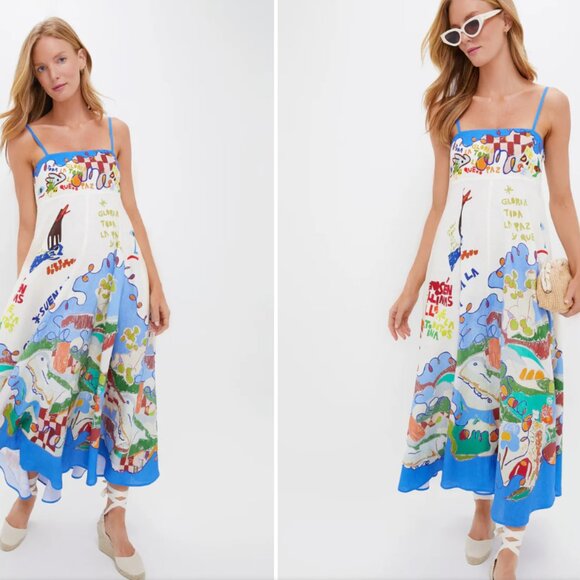 Alemais Dresses & Skirts - ALEMAIS Women’s Nadia Linen Maxi Dress